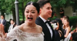 Gisela Cindy Menikah dengan Sian di Toronto: Elegan dalam Gaun Pengantin Putih