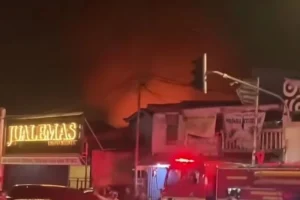 Gudang di Kawasan Kelapa Dua Jakbar Terbakar: Kebakaran Menghanguskan Gudang di Jalan Pos Pengumben Raya