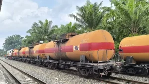 KAI Catat Kenaikan 18% Angkutan Perkebunan pada Program B50