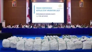 Kapal MV King Sun Ditemukan Melakukan Penyelundupan 1,3 Ton Ketamin di Jakarta