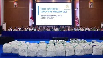 Kapal MV King Sun Ditemukan Melakukan Penyelundupan 1,3 Ton Ketamin di Jakarta