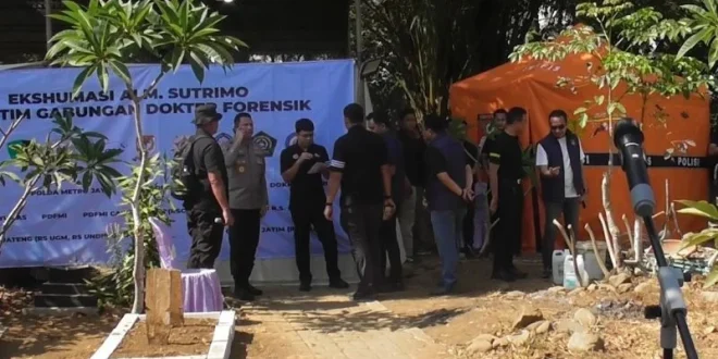 Kepolisian Ekshumasi Jenazah Sutrimo untuk Pastikan Penyebab Kematian