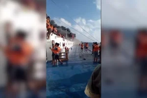 KM Mutiara Sentosa 2 Terbakar Saat Berlayar ke Makassar, Apa Penyebabnya?