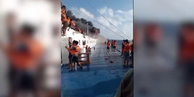 KM Mutiara Sentosa 2 Terbakar Saat Berlayar ke Makassar, Apa Penyebabnya?