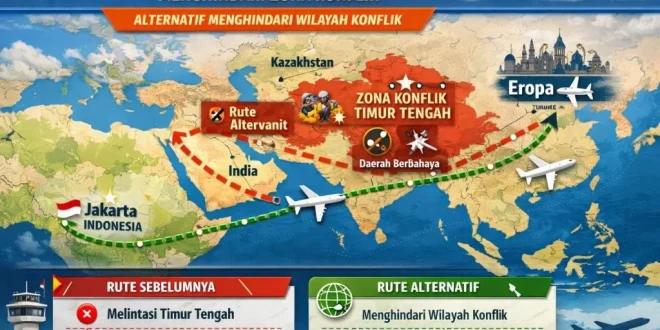 Konflik Timur Tengah Membuat Penerbangan Global Menurun: Apa Yang Terjadi?