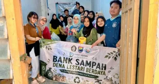 Mahasiswa Undip Membangun Bank Sampah untuk Mendorong Swadaya Masyarakat