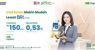 Makin Praktis Kini Cicil Emas Bisa Langsung Lewat Aplikasi BRImo, Investasi Emas Jadi Lebih Mudah