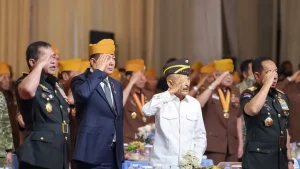 Menhan Sjafrie Sjamsoeddi Beri Penghormatan kepada Para Veteran: Teladan Bagi Generasi Muda