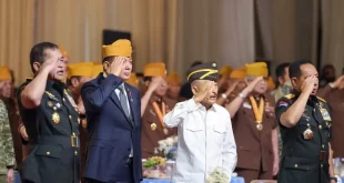 Menhan Sjafrie Sjamsoeddi Beri Penghormatan kepada Para Veteran: Teladan Bagi Generasi Muda