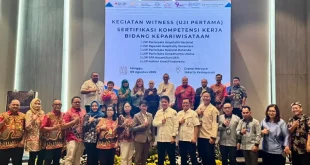 Meningkatkan SDM Pariwisata dengan Sertifikasi 21 Profesi Nasional dan ASEAN