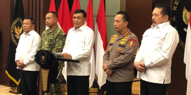 Menko Polkam Pastikan Keadaan Indonesia Mantap Terkendali Jelang HUT RI Ke-81
