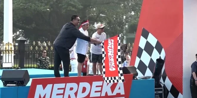Menpora Merdeka Run Dibuka Bagi 8.000 Peserta Dari Semua Lapisan
