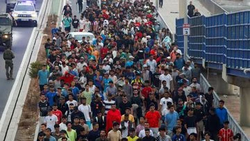 Migran Maroko Serbu Ceuta Spanyol, Israel Diduga Dalangi