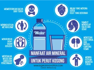 Minum Air Mineral, 6 Manfaat Minum Air Mineral untuk Menjaga Kesehatan Tubuh