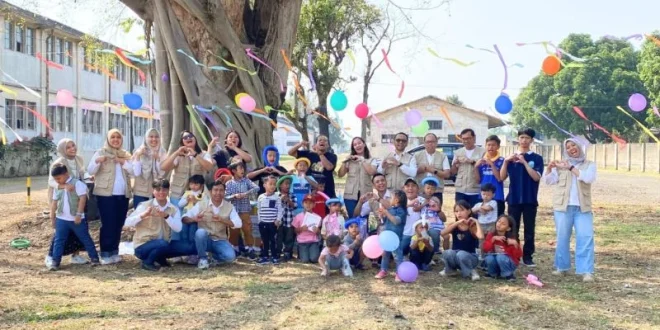 Peduli Masa Depan Anak Indonesia WIKA Realty Peringati Hari Anak Nasional melalui TJSL Spread The Love