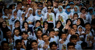Peringatan Hari Anak Nasional di CFD Blora: Warga dan Pengunjung Menyambut Kemerdekaan dengan Semangat