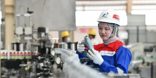 Pertamina Lubricants Perkuat Daya Saing Melalui Otomatisasi Teknologi Produksi