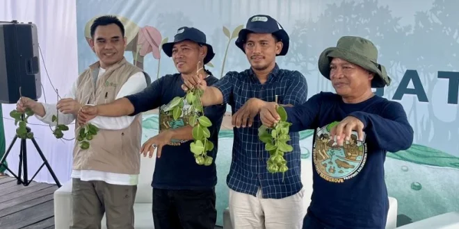 Petambak Sepatin diajak tanam mangrove untuk pulihkan produktivitas tambak dengan inovasi terbaru