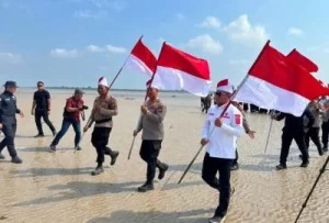 Polda Riau Gelar Ekspedisi Merah Putih Presisi untuk Lindungi Pesisir Pelalawan