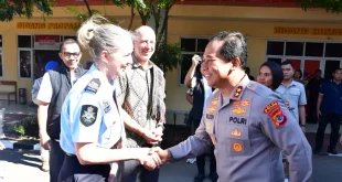 Polisi 3 Negara Jaga Perbatasan Hadapi Ancaman Kejahatan Transnasional
