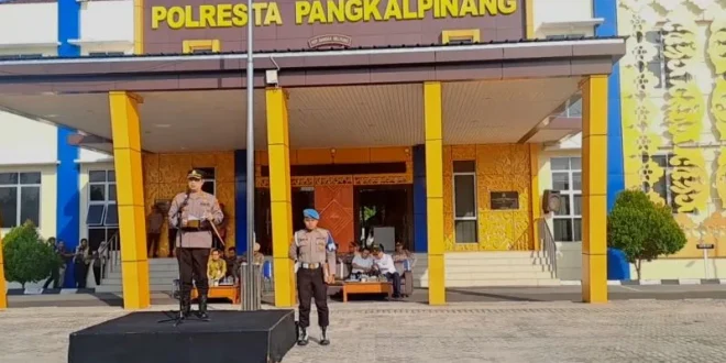Polresta Pangkalpinang Minta Warga Manfaatkan 110 Laporkan Karhutla untuk Cegah Kebakaran Hutan