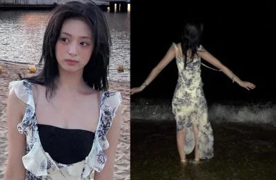 Potret Lucu Ahyeon BABYMONSTER Pakai Gaun Terbalik Pemberian Fans Dikira Modelnya Begitu, Membuat Fans Tertawa