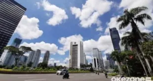 Prakiraan Cuaca Jakarta Hari Ini Cerah Suhu Capai 32 Derajat Celsius