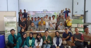 Prodi Biologi UNJ Ajarkan Biosekuriti dengan Inovatif, Peternak Domba dan Petani Linggajati Manfaatkan Drone