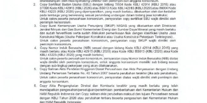 PT Pertamina Patra Niaga RU Cilacap Buka Tender Penggantian Column Assy 11C-1 untuk Meningkatkan Efisiensi Produksi
