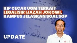 PTUN Tolak Keberatan UGM Soal Ijazah Jokowi, Perkuat Putusan KIP