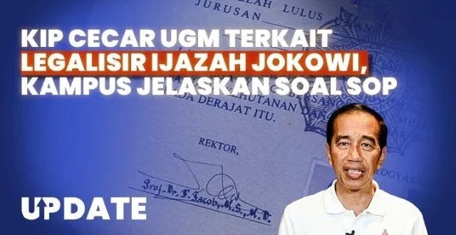 PTUN Tolak Keberatan UGM Soal Ijazah Jokowi, Perkuat Putusan KIP