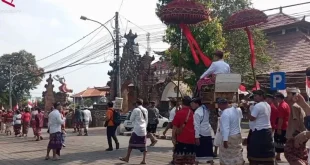 Puri Agung Tabanan Menghidupkan Tradisi Mejoli dan Gong Beri