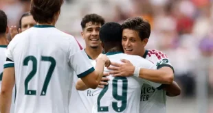 Real Madrid Puas Bermain Imbang 2-2 Lawan Fiorentina di Pramusim