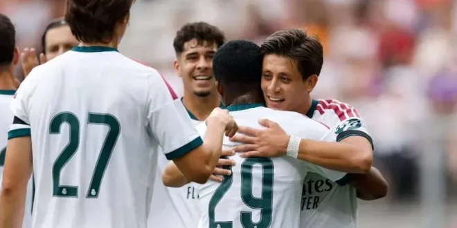 Real Madrid Puas Bermain Imbang 2-2 Lawan Fiorentina di Pramusim