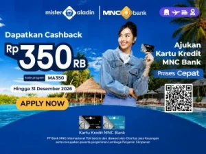 Rencanakan Liburan Impian Bebas Stres dengan Cashback Rp350 000