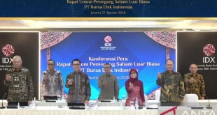 RUPSLB BEI Angkat Alex Widi Kristiono Jadi Komisaris