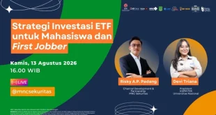 Saksikan IG Live MNC Sekuritas Sore Ini Strategi Investasi ETF untuk Mahasiswa First Jobber