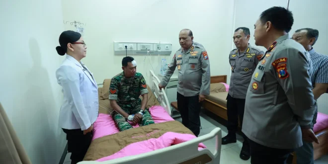 Satu Personel TNI Terluka saat Amankan Aksi Ribuan PSHT di Surabaya: Situasi Amankan Tuntas