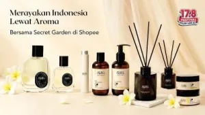 Secret Garden Hadirkan Racikan Istimewa di Shopee 17 8 Festival Pilih Lokal, Membangkitkan Semangat Belanja Lokal