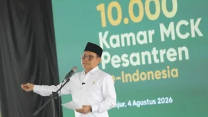 Soroti Sanitasi di Pesantren Muhaimin Sebut MCK Tidak Sebanding dengan Jumlah Santri: Pentingnya Fasilitas yang Memadai