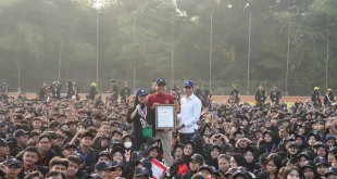 Suguhkan 74 Formasi Mahasiswa Baru IPB University Kembali Cetak Rekor MURI, Menginspirasi Generasi Muda