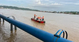 Sungai Mahakam Surut, Distribusi BBM Dilakukan Estafet, Rumah Sakit di Mahakam Ulu Padamkan Listrik 3 Jam Sehari