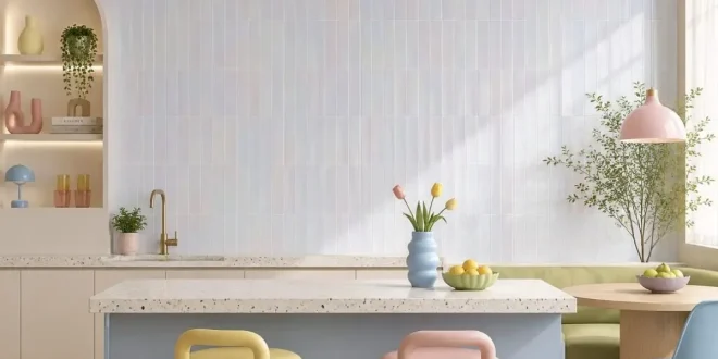 Teknologi Perla Effect Inovasi Keramik yang Berubah Warna Sesuai Pantulan Cahaya, Menghadirkan Desain Unik