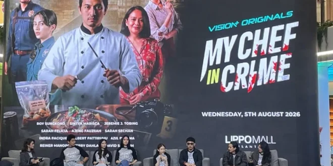 Vision Luncurkan Original Series My Chef in Crime Angkat Genre Kuliner dan Investigasi Kriminal, Tonton di Vision+